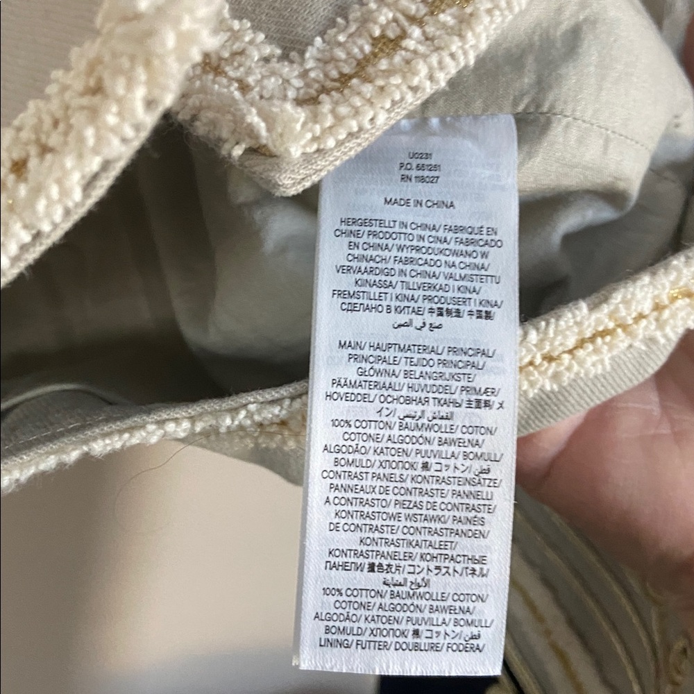 Boden Greenwich Military Embroidered Jacket Size 4 - Picture 11 of 12